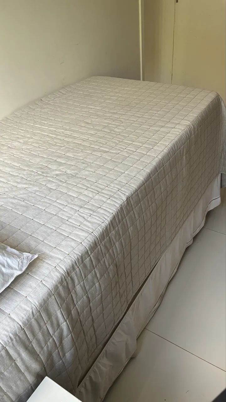 Cama box baú solteiro (sem colchão) - Foto 5