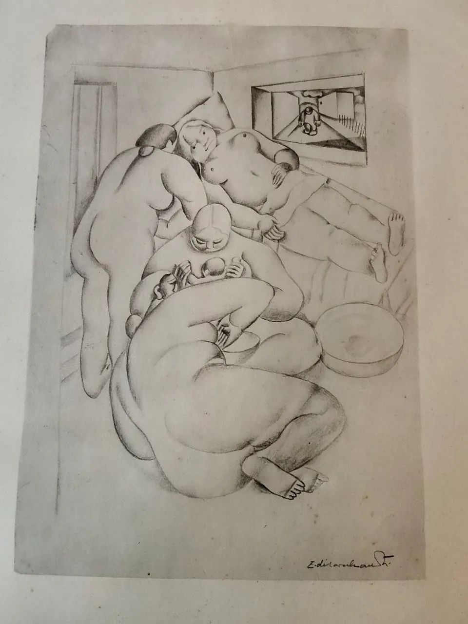 Gravura- Di Cavalcanti-MULHERES - Foto 2