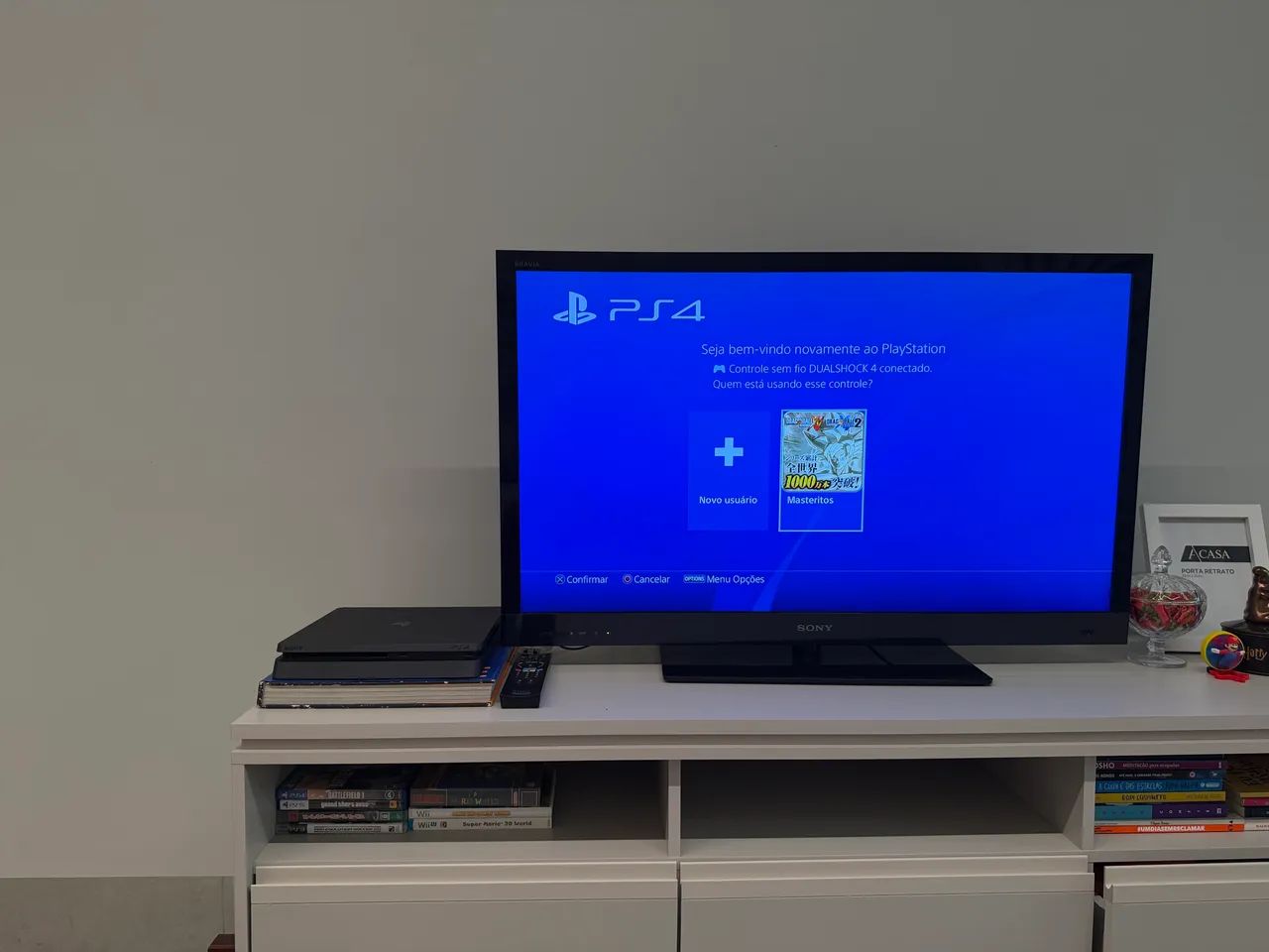 Sony Ps4 desbloqueado com controle - Foto 5