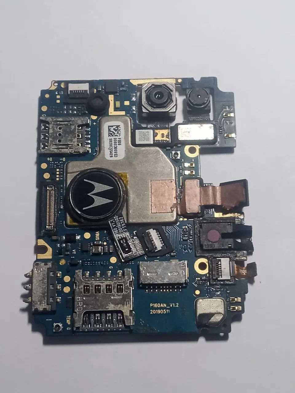 Placa mãe celular Motorola moto E6 plus funcionando  - Foto 5