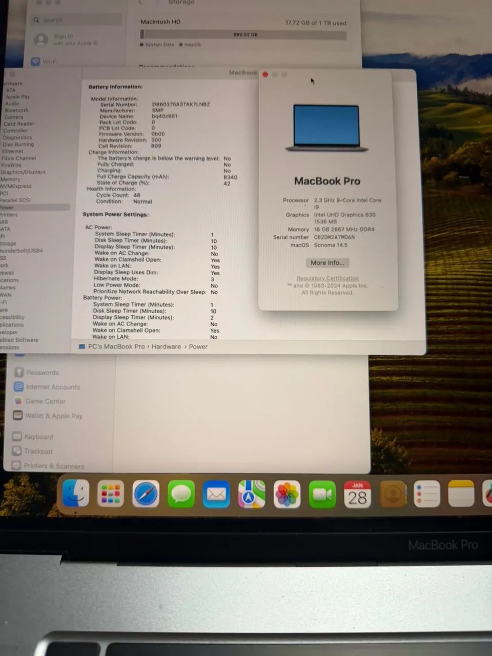 MacBook Pro 2019 i9 16RAM 1T SSD - Foto 5
