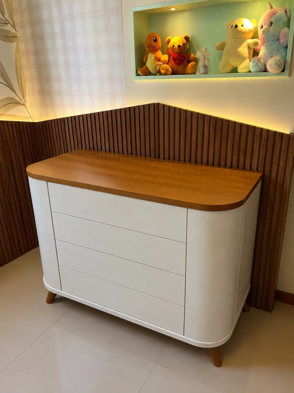 Kit Berço + Cômoda Sleeper ZLIN - Madeira maciça! - Foto 5