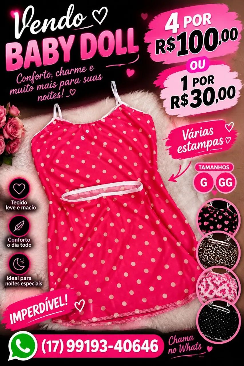 Vendo Baby Doll 