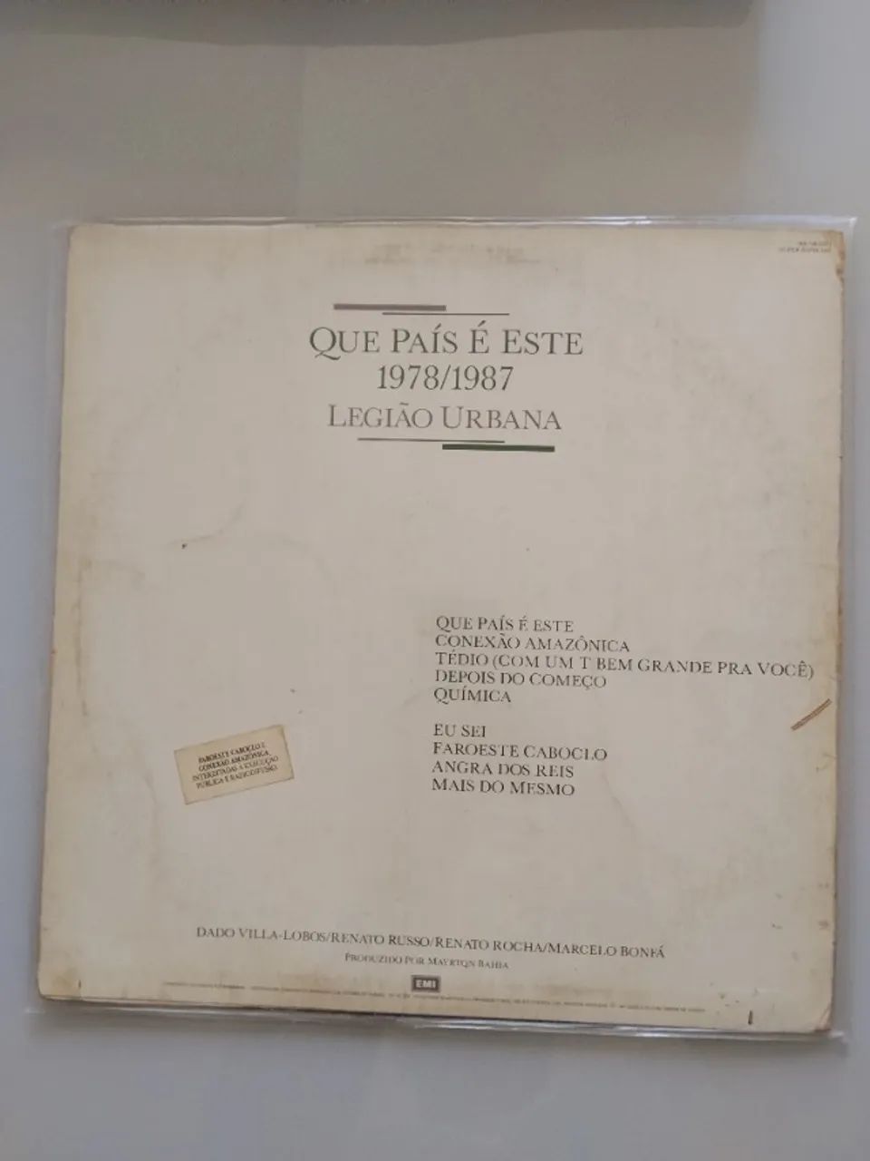 Disco vinil LP Legião Urbana Que país é este com encarte.  - Foto 3