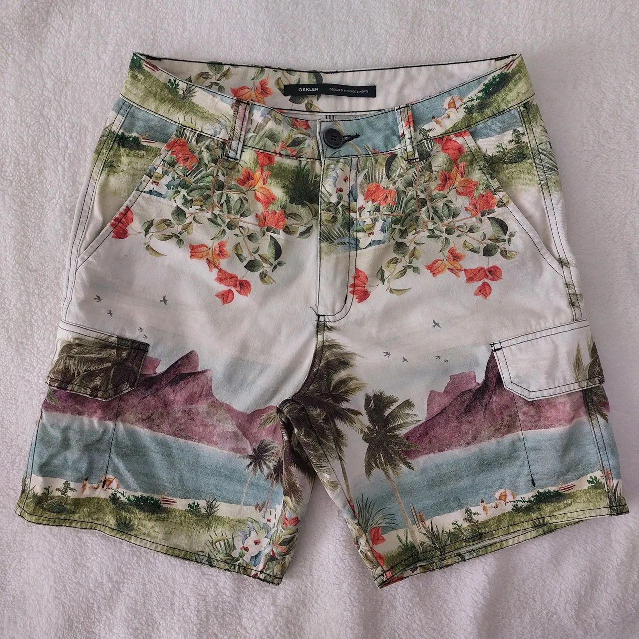 bermuda cargo estampada 40 - Foto 3