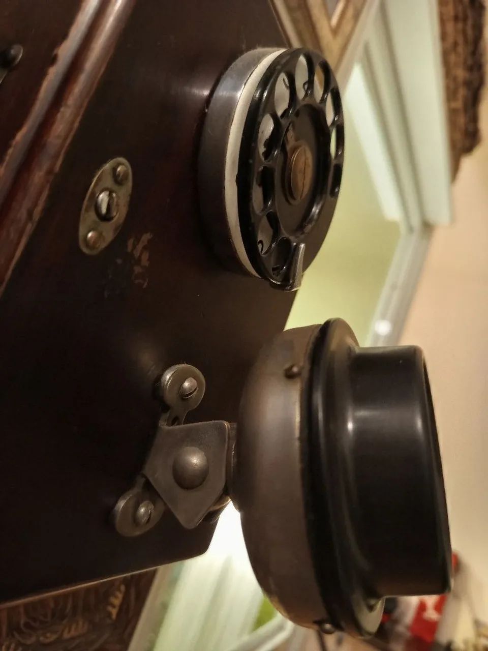 Telefone antigo de parede marca CTB. Visite meu perfil,+ itens a venda - Foto 3