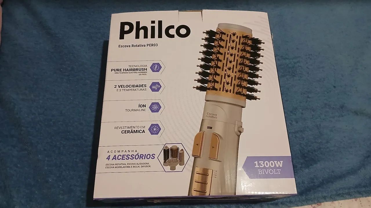Escova Rotativa PER03 5 em 1 PHILCO  - Foto 3