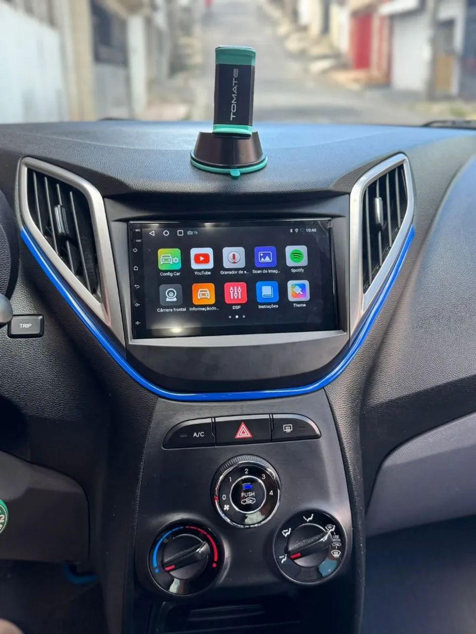 Multimídia HB20 de 7 polegadas com moldura e câmera de ré<br>Android e carplay - Foto 2