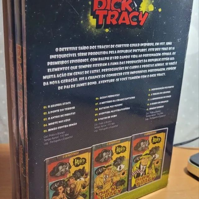 DVD Dick Tracy- Box com 3 DVDs - Original - Foto 2