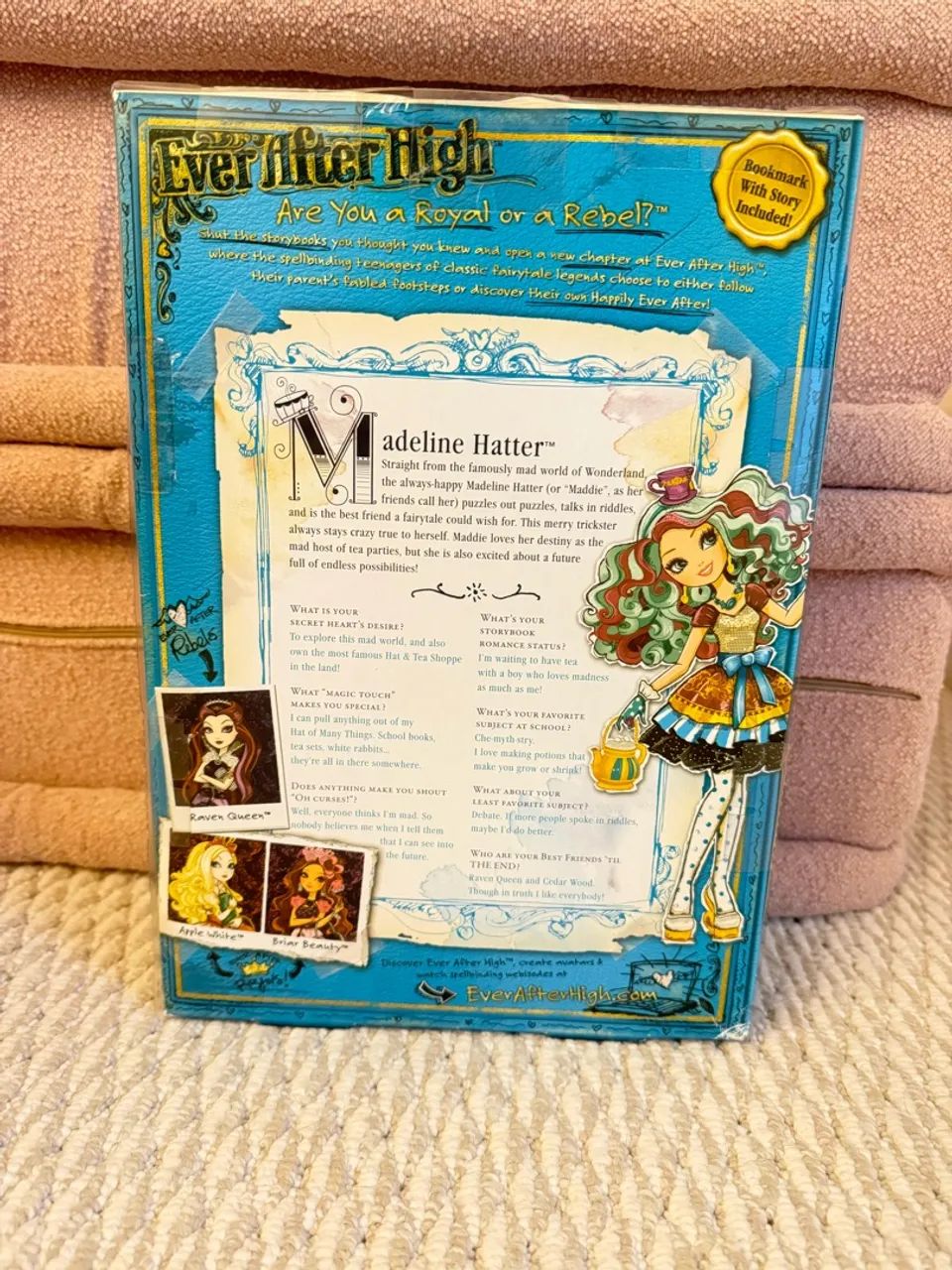 boneca ever after high lacrada Madeline Hatter Reservada Ate 11/11 - Foto 2