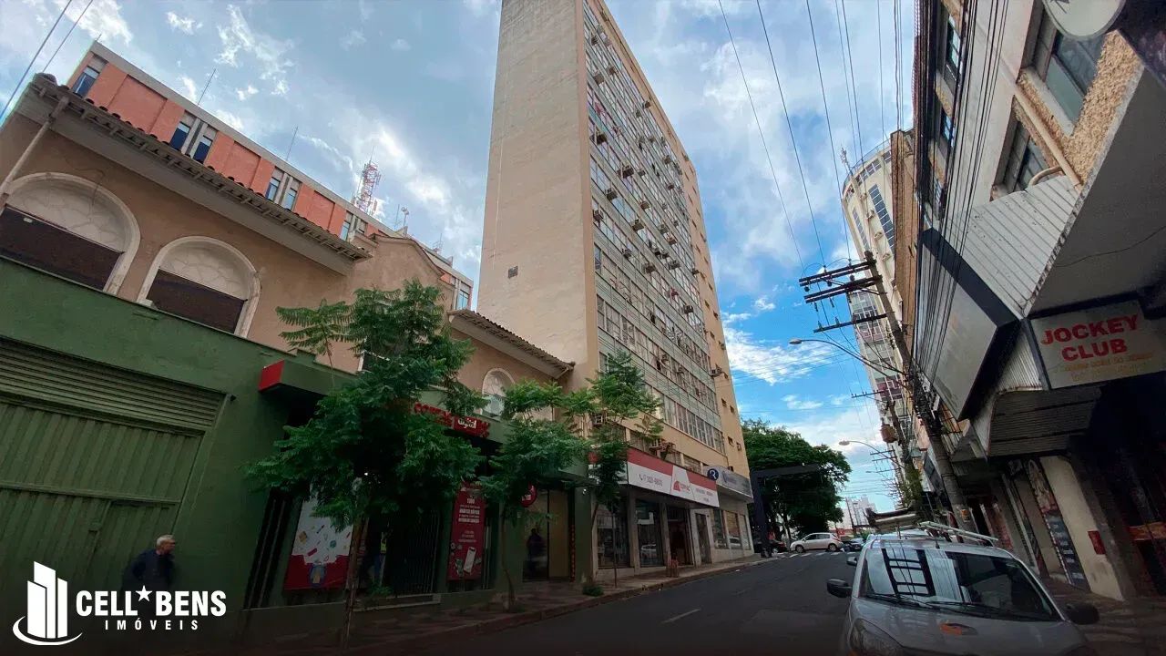 Conjunto de salas localizado no 6º andar do Edifício Fritz, no Centro de Rio Preto.