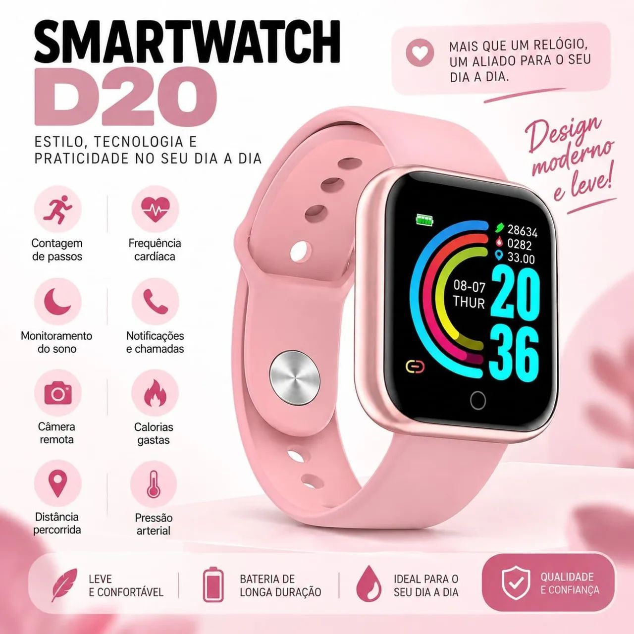 Smartwatch D20