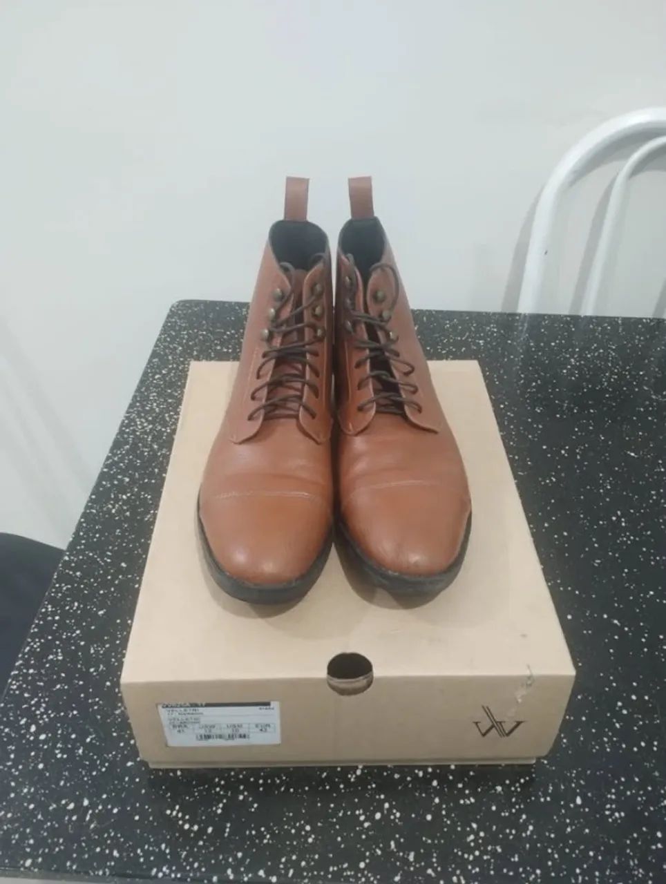 Bota masculina usada uma única vez - Foto 5