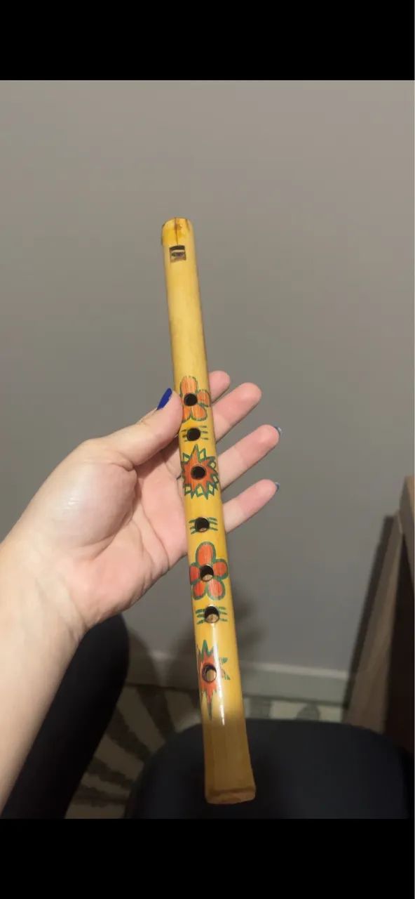 Flauta doce Yamaha e Flauta de bambu - Foto 2