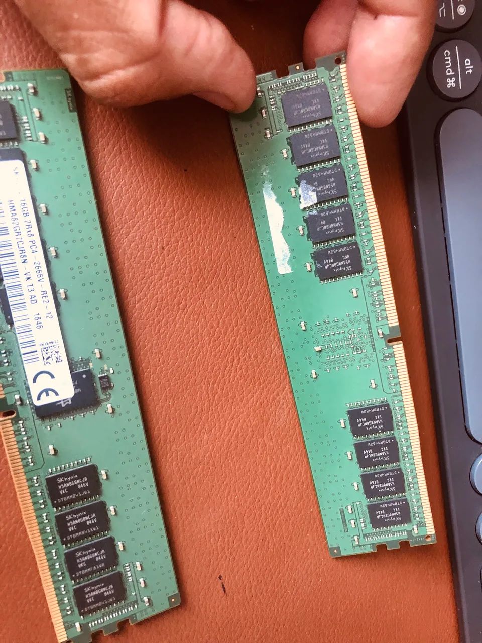 SK hynix 16GB DDR4 PC4-2666V メモリ Memória RAM SK hynix 16GB DDR4 2666MHz RDIMM ECC Servidor
