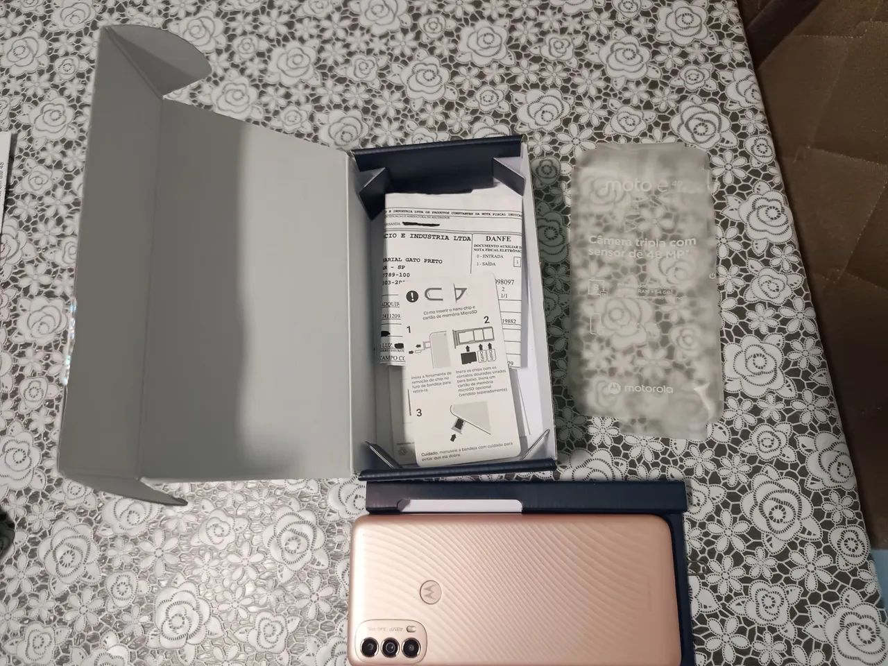 Celular MOTO E40 cor: rosé  - Foto 2