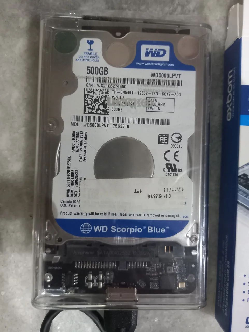 HD Externo 500GB - Notebook, PC, Xbox, PS4 e Etc. - Foto 2