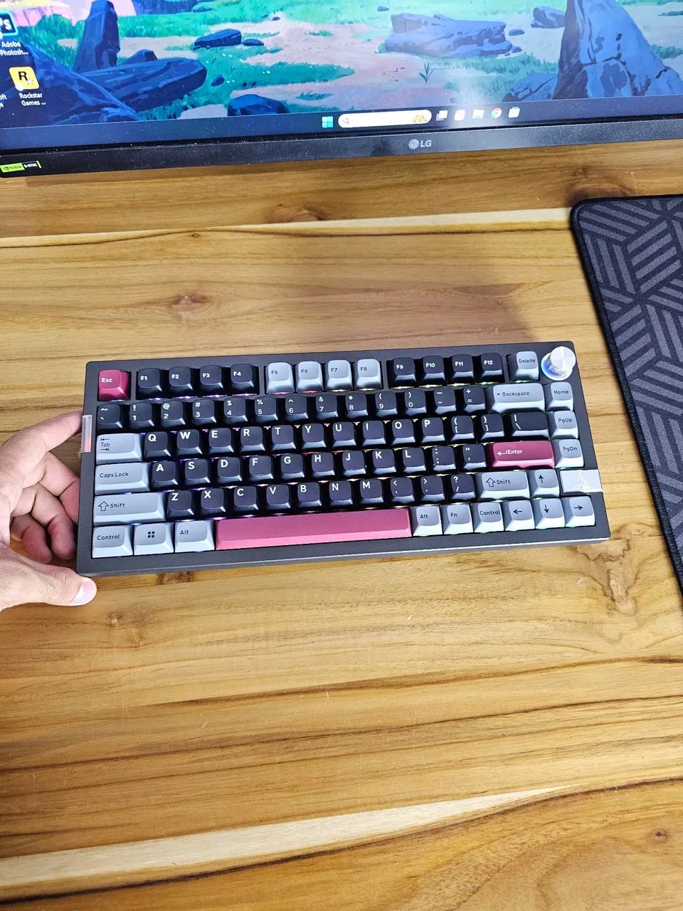 Teclado Mecânico Gamer Montech MKey PRO 75454806500510289921