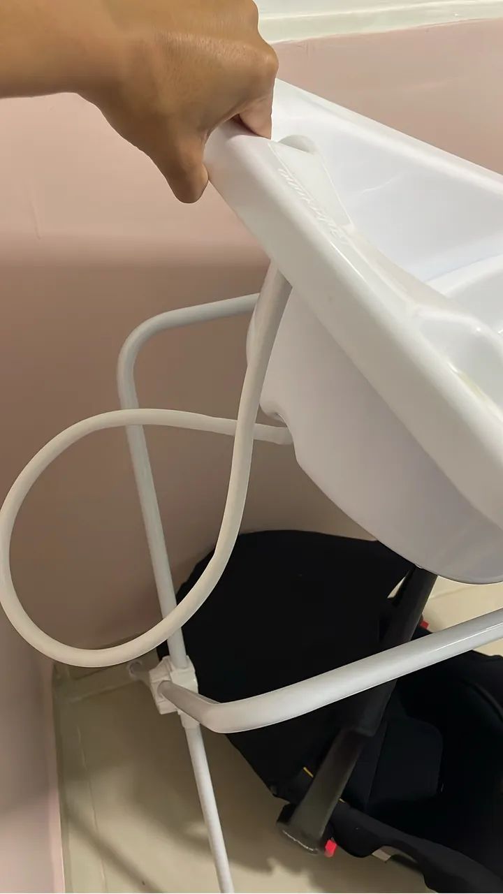 Banheira com suporte 