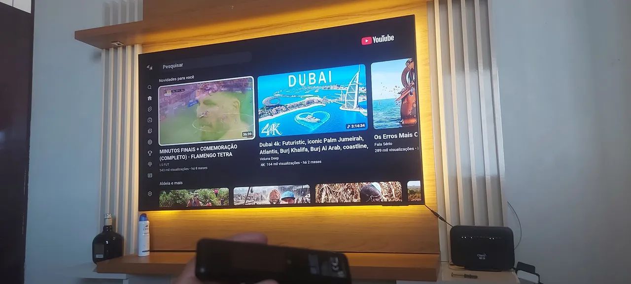 Vendo smart tv 55 polegadas Samsung Qled 2 meses de uso 