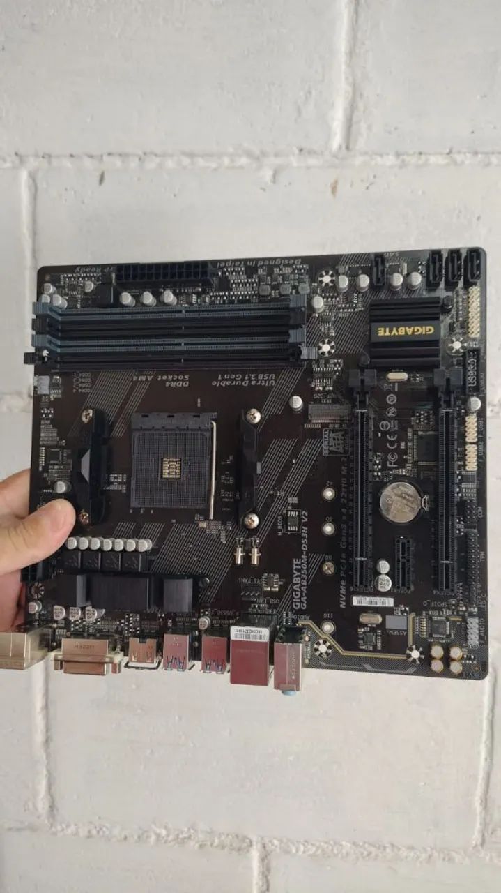 Placa mãe gigabyte B350 Ds3H v2 - Foto 2