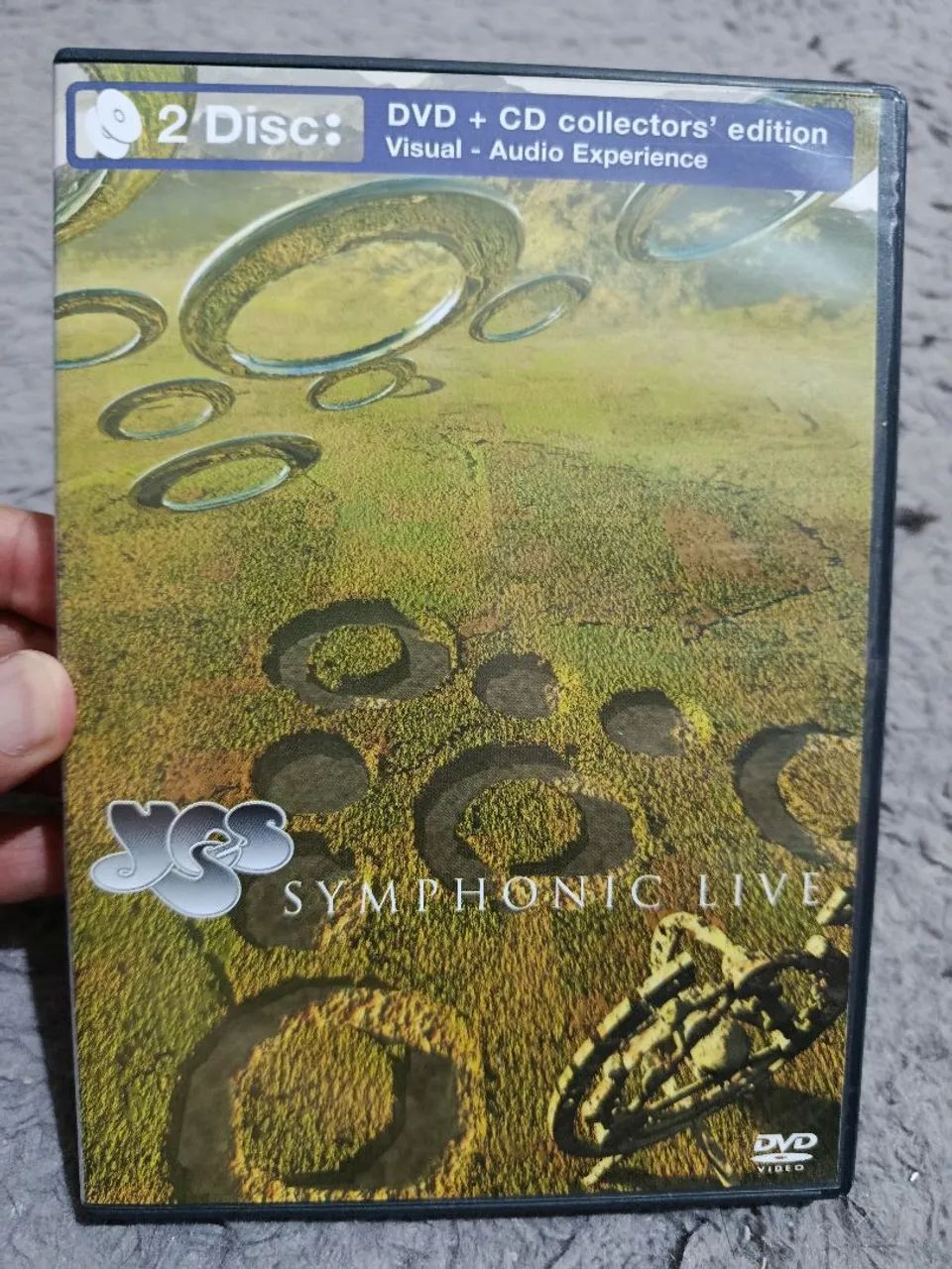 DVD CD Yes Symphonic Live (original)