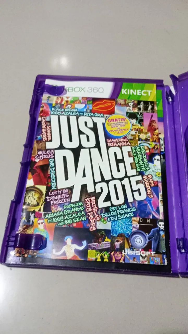 Just Dance 2015 em perfeito estado com manual