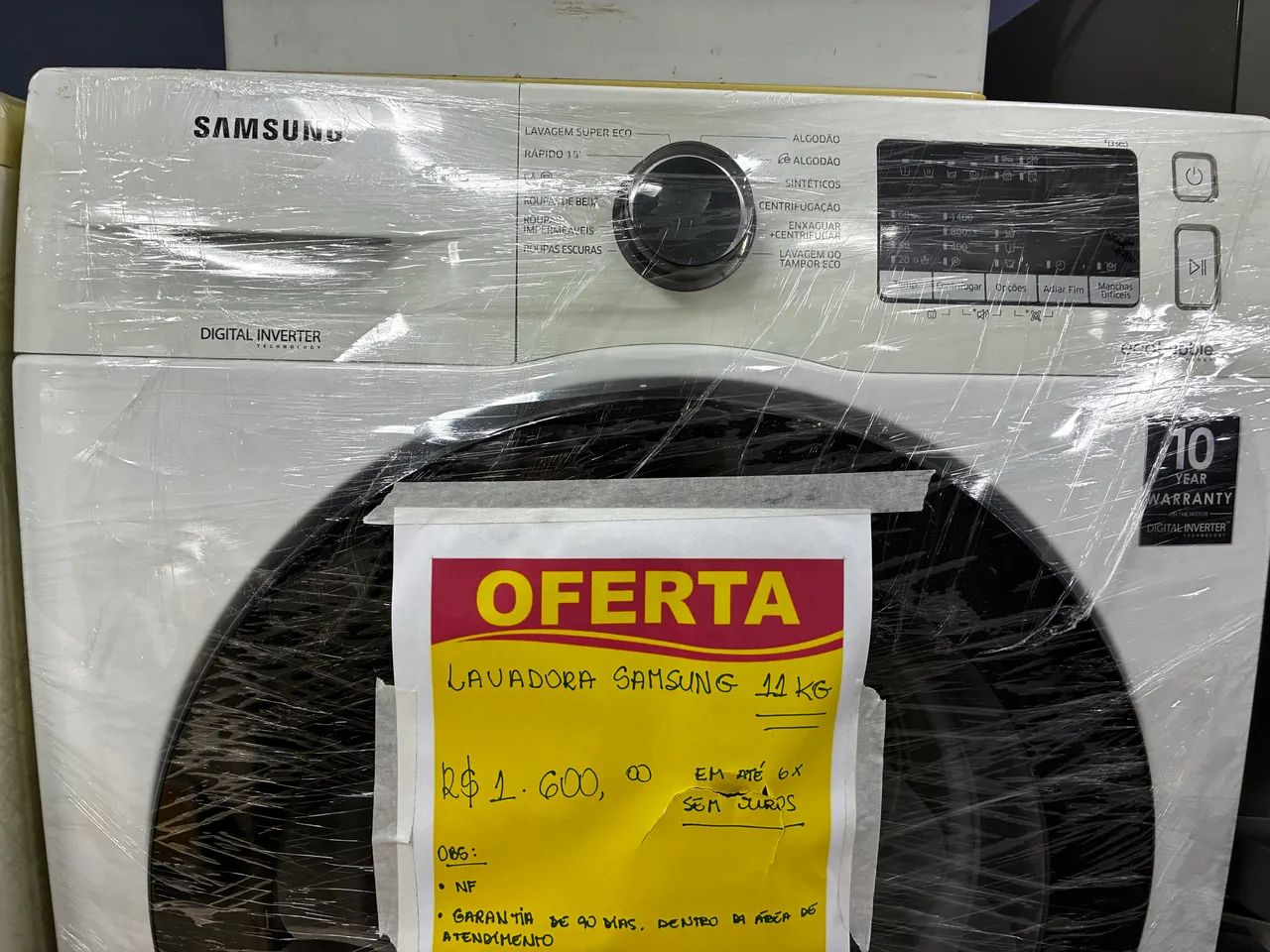 LAVADORA SAMSUNG 11kg COM GARANTIA  - Foto 2