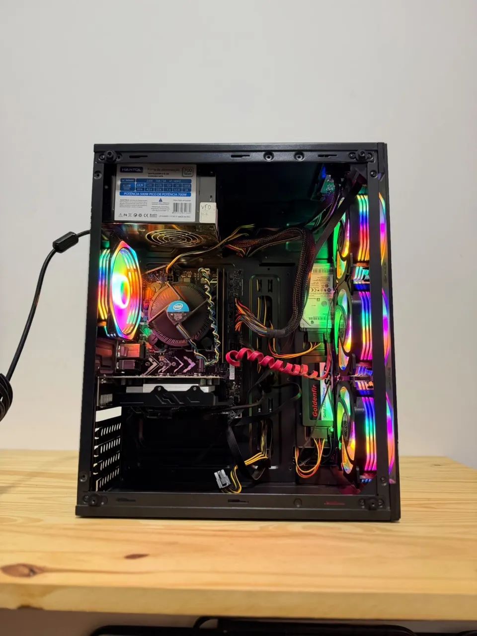 PC Gamer - RX 550 / Intel Core 8ª Geração / 12GB DDR4 - Foto 2