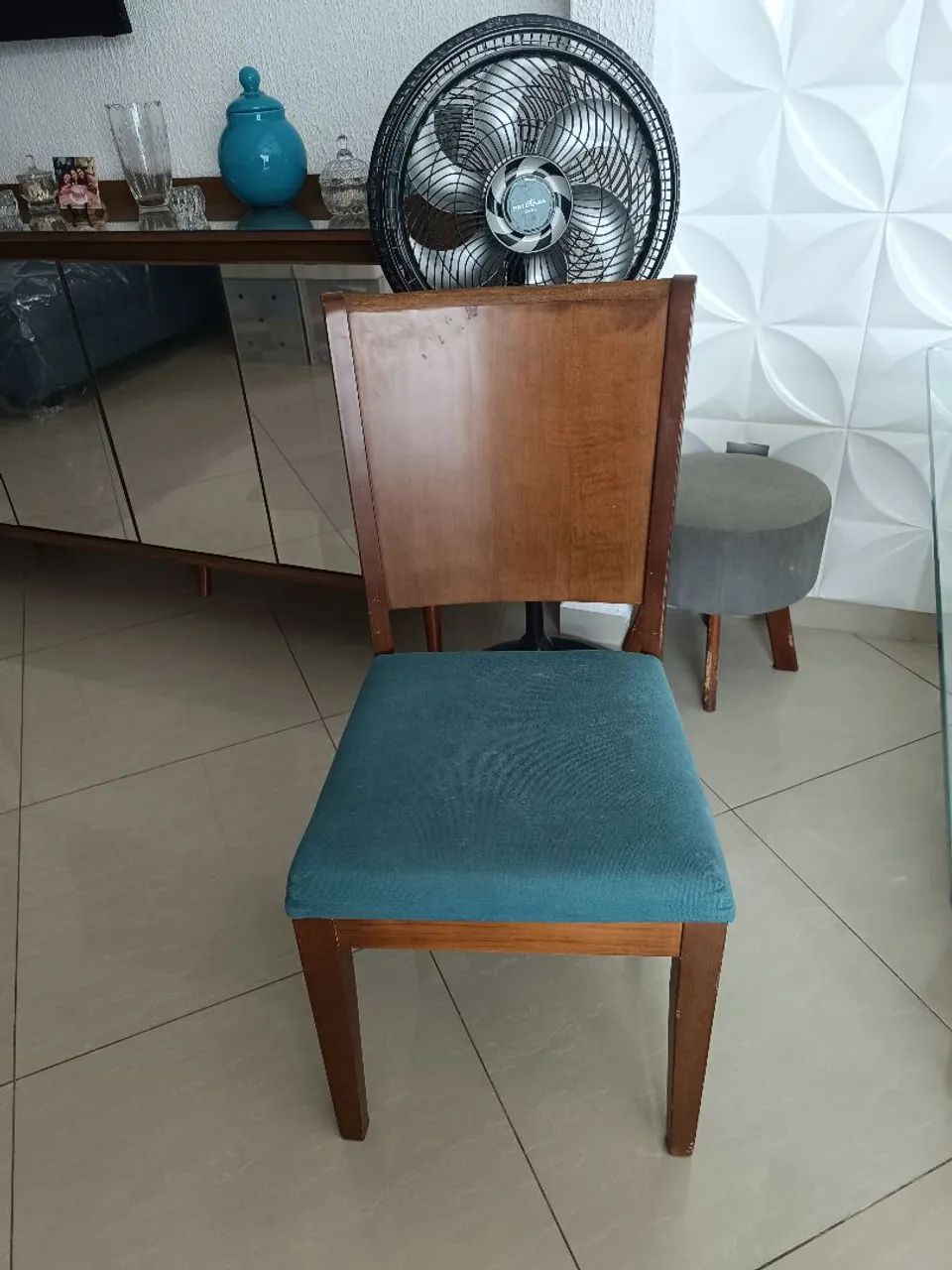 Conjunto de Cadeiras madeira maciça  - Foto 3