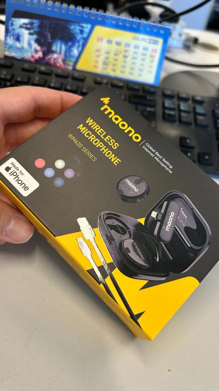 MICROFONE LAPELA PARA GRAVAÇÕES DE VÍDEOS E MÚSICAS - Foto 4