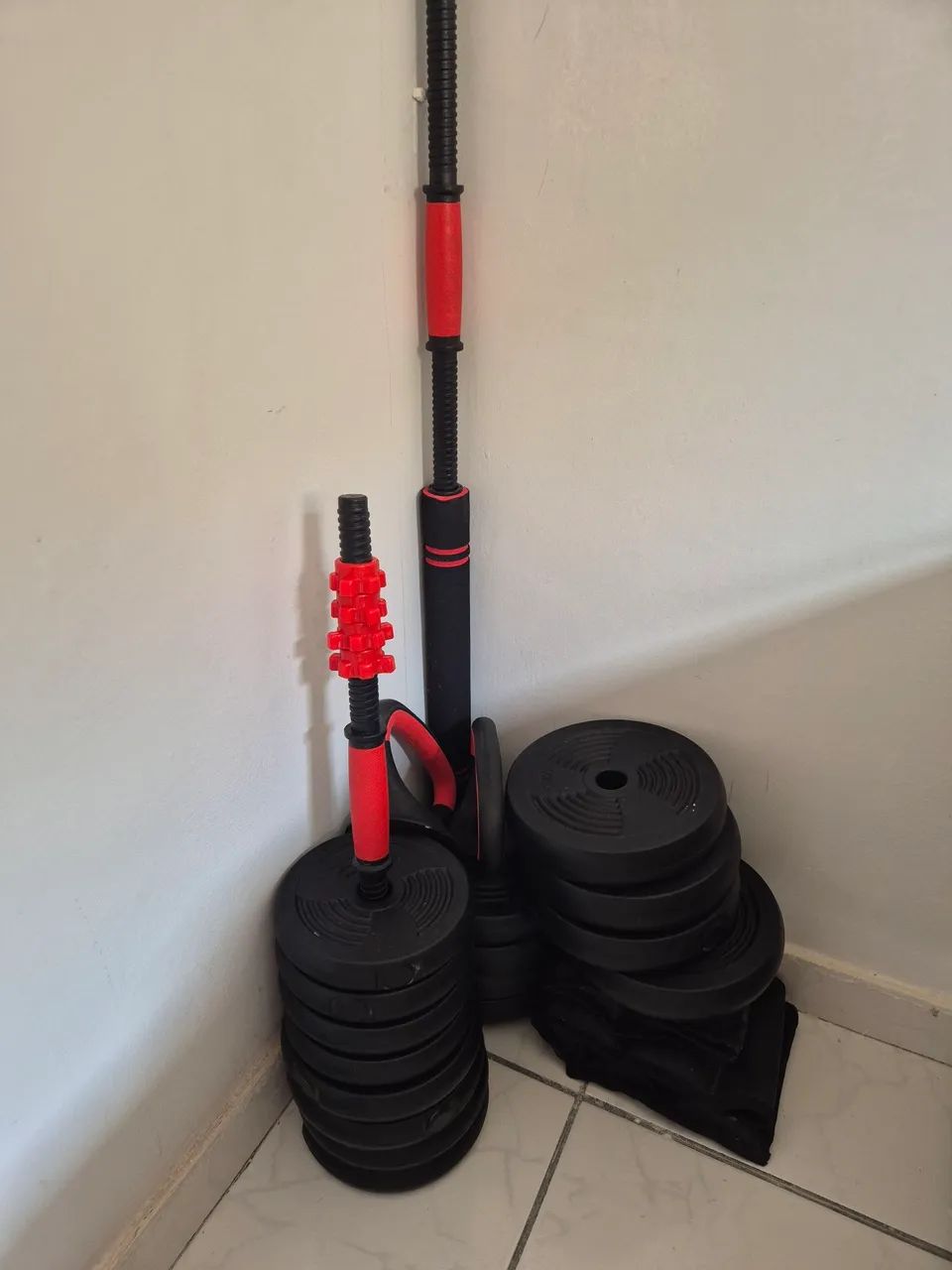 Vendo kit de musculação 