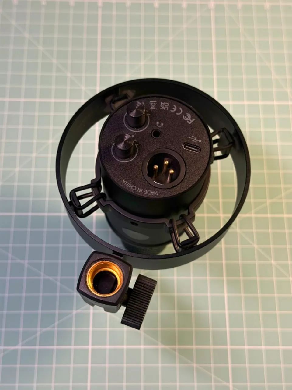 Microfone Dinâmico Fifine K688 Preto USB e XLR Completo - Foto 5