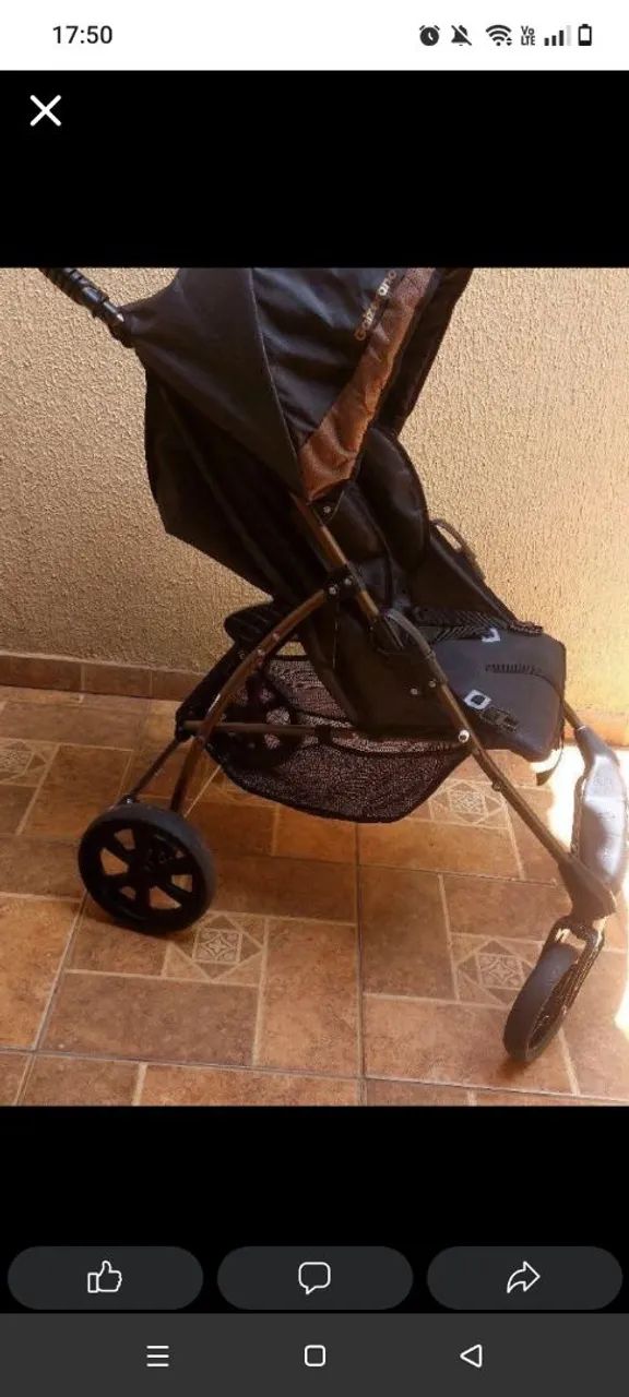 Carrinho de bebê bem conservado 