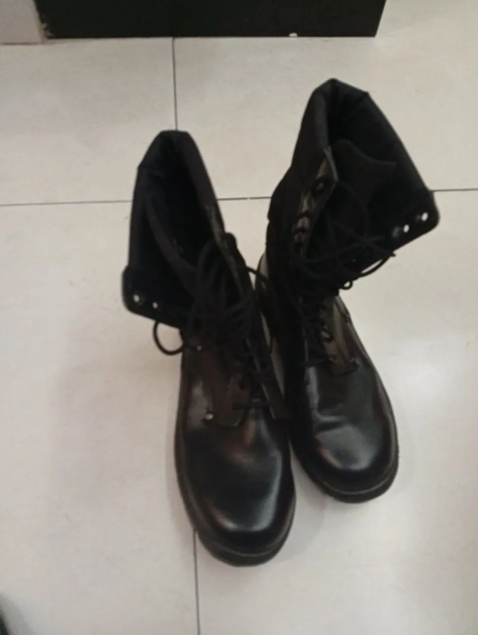 Coturno masculino militar  - Foto 3