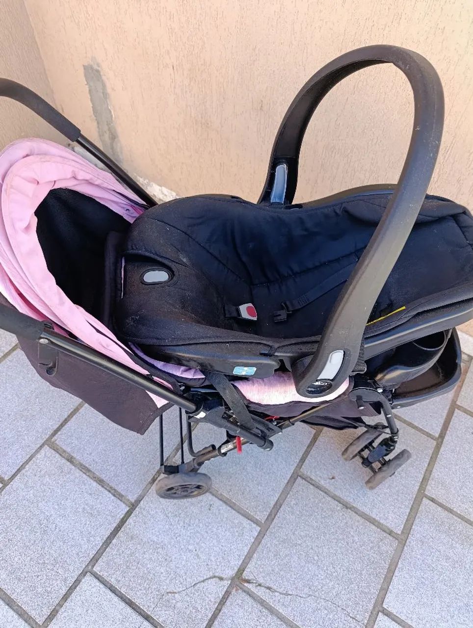Carrinho de bebe cosco +bebe conforto  - Foto 3
