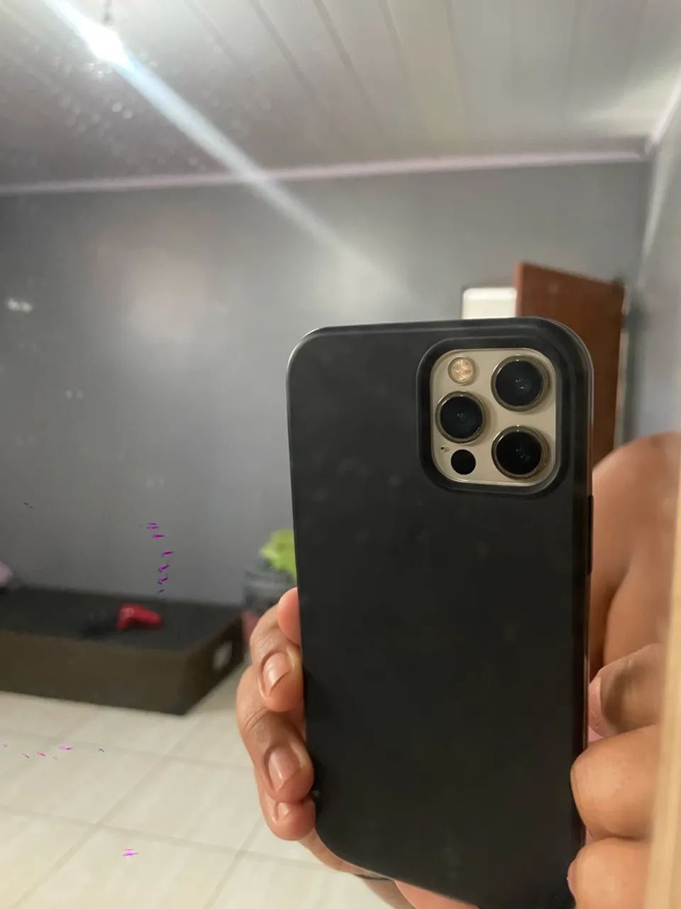 iPhone 12 PRO 128 GB aceito trocas em celular  - Foto 2