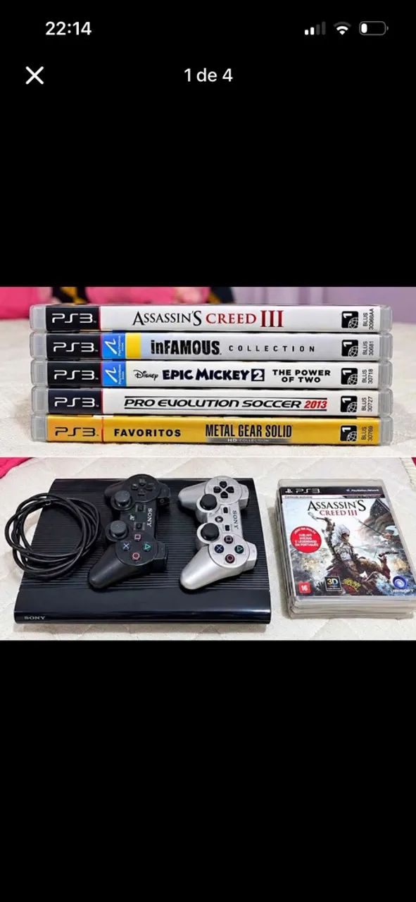 PlayStation 3 impecável 