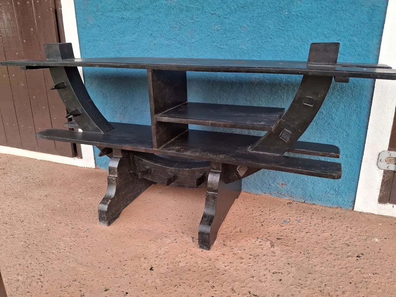 Rack de madeira maci ça  - Foto 2
