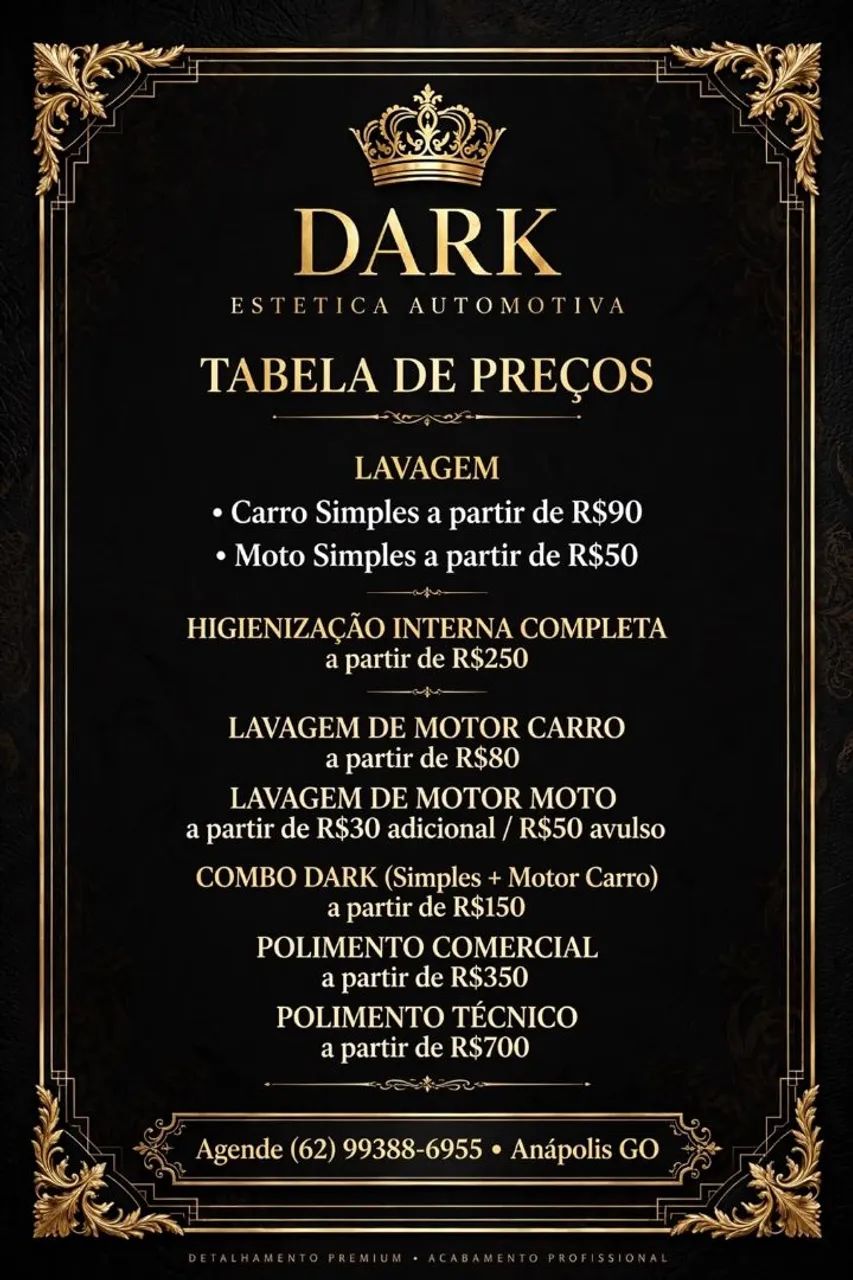 Lavagem de carro e moto