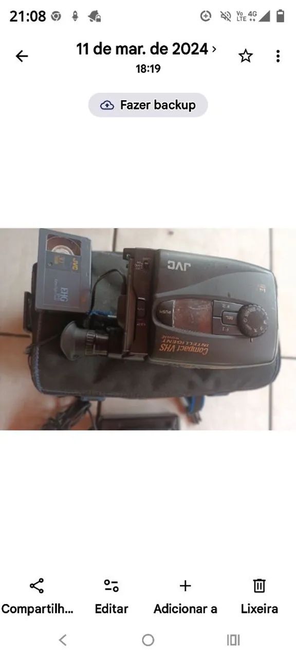 Câmera JVC 