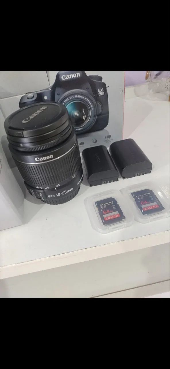 Câmera Canon 60D