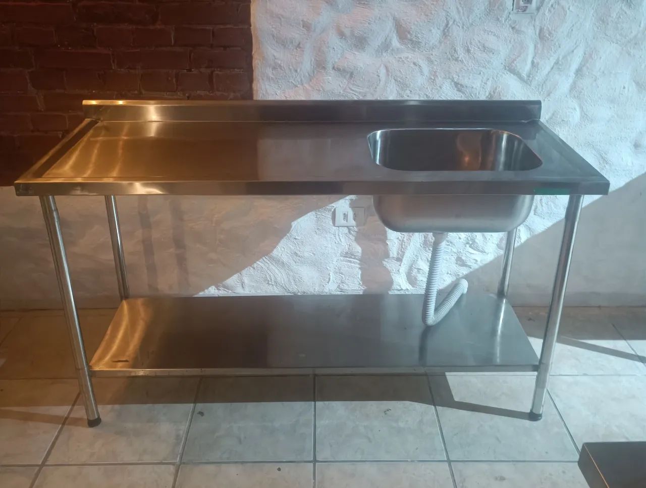 Pia inox industrial 