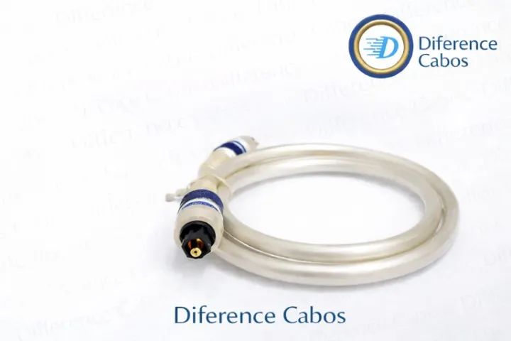 Cabo óptico digital de áudio tipo conector s/pdif óptico  - Foto 2