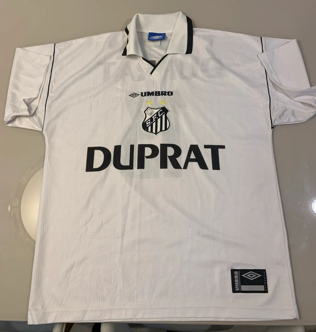 Camisa do Santos FC de jogo temporada 1999 1