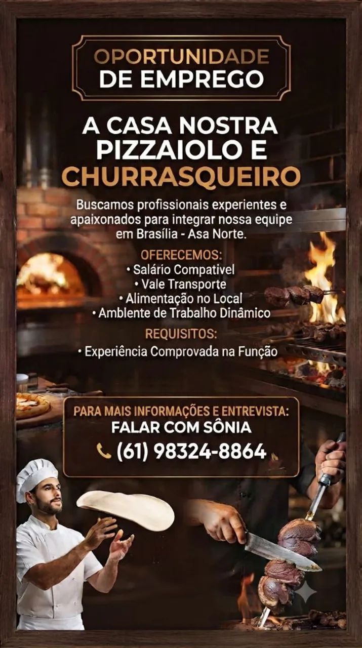 Vaga de emprego 