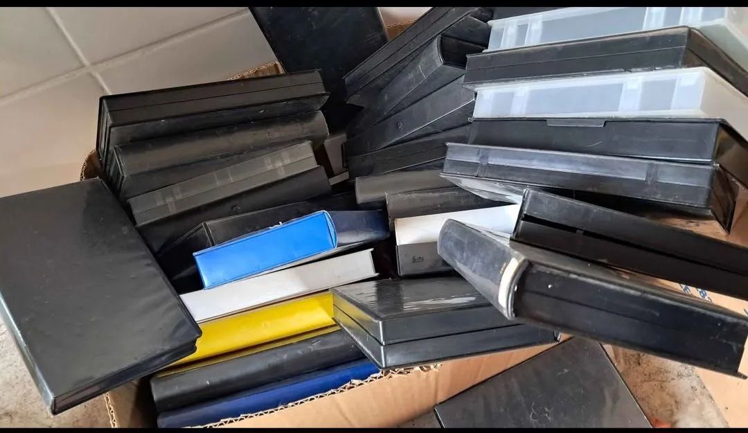 Box vazio para VHS 