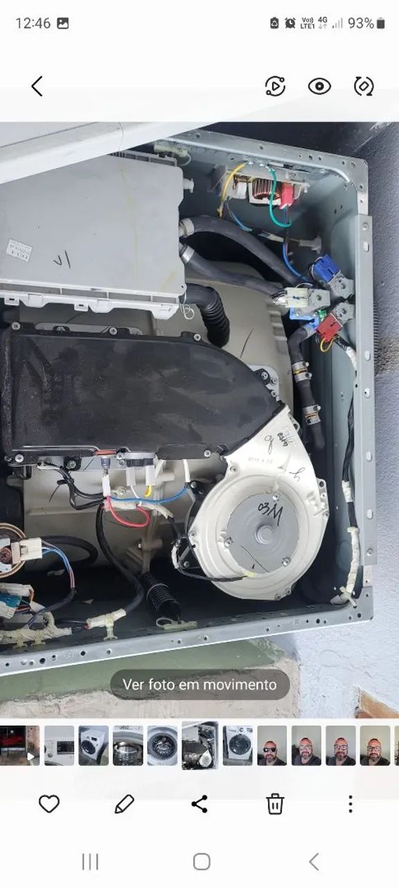 Máquina Lava e Seca com defeito  - Foto 4