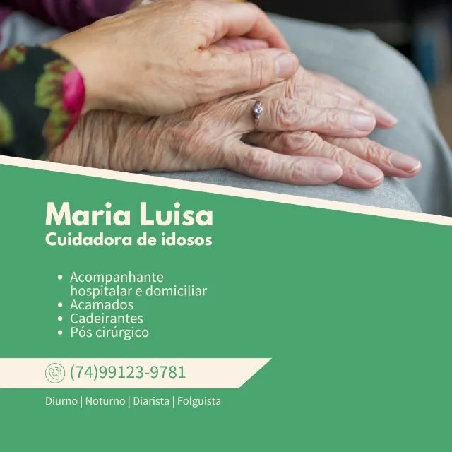 Cuidadora de idosos 