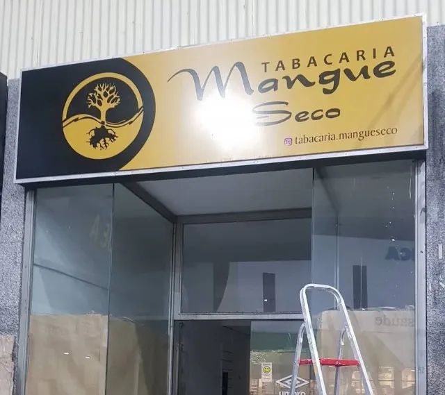 PLACA EM LONA PARA LOJAS - Foto 4